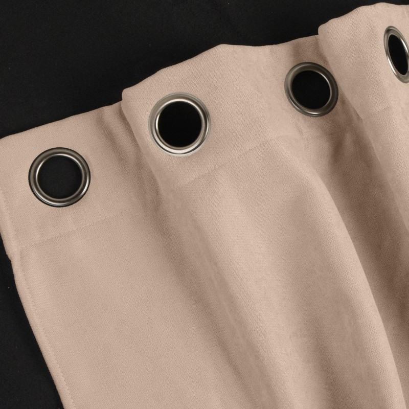 Rideau Occultant et Thermique Beige Clair - 140x245 cm - Confort et Isolation